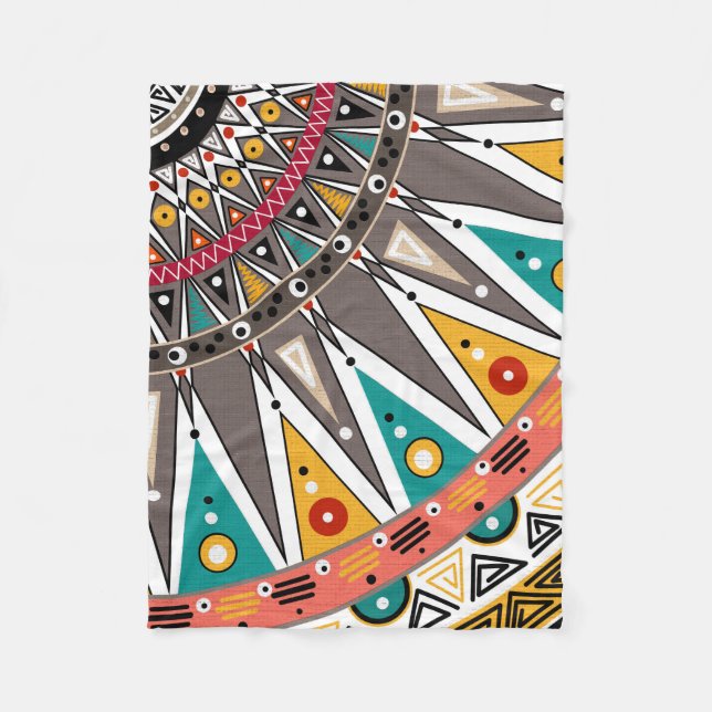 Couverture Polaire Ethnic (Devant)