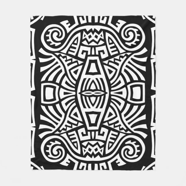 Couverture Polaire Ethnic Boho : Vintage tendance (Devant)