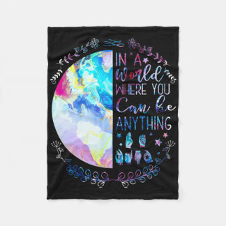 Couverture Polaire Être comme Asl Alphabet American Sign Language Sou