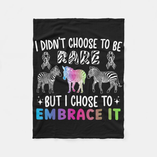 Couverture Polaire Être Rare Sensibilisation aux maladies Rare Maladi (Devant)