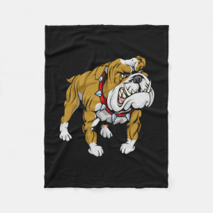 Couverture Polaire Être un amoureux des bulldogs 17 