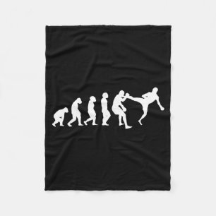 Couverture Polaire Évolution de karaté Taekwondo Ju-Jutsu Kung-Fu Kar