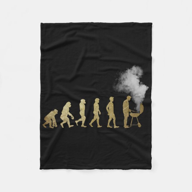 Couverture Polaire Evolution Du Grill Master - Cadeaux Grillés - Je L (Devant)
