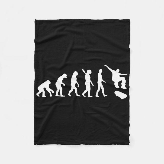 Couverture Polaire Evolution Skateboarding  (Devant)