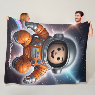 Couverture Polaire "Expédition cosmique"