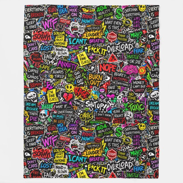 Couverture Polaire Expérience ZOYNKLAB 0047025 Chaos (Devant)
