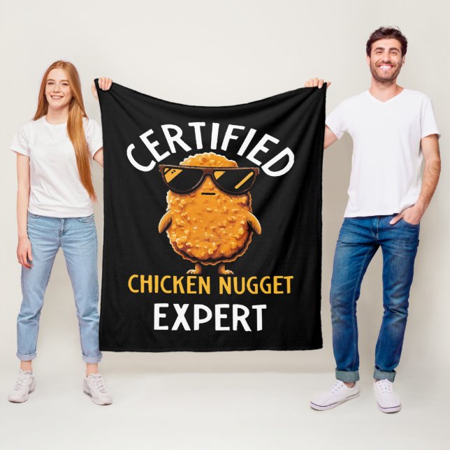 Couverture Polaire Expert certifié en nugget de poulet (En situation)