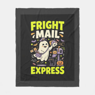 Couverture Polaire Express Courrier d'Effroi d'Halloween