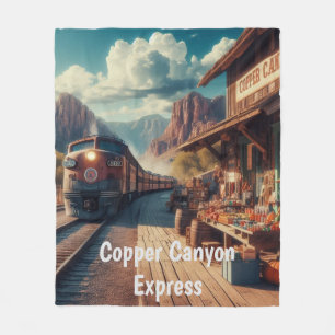Couverture Polaire Express de canyon de cuivre