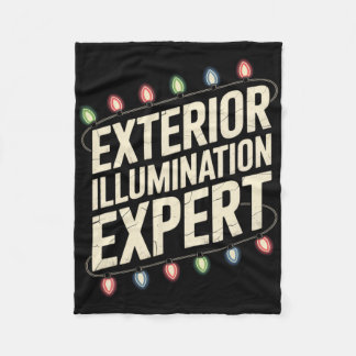 Couverture Polaire Extérieur Illumination Expert Saison de Noël Humo