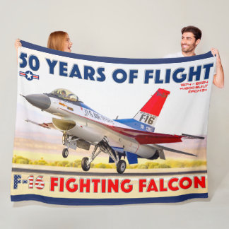 COUVERTURE POLAIRE F-16 COMBATTRE FALCON - 50 ANS !