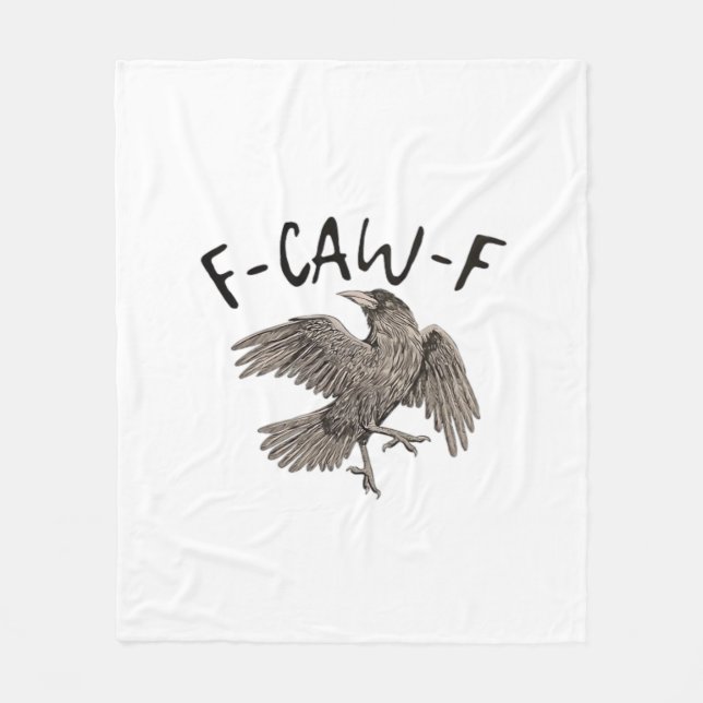Couverture Polaire F-Caw-F Classique Esthétique Décontracté (Devant)