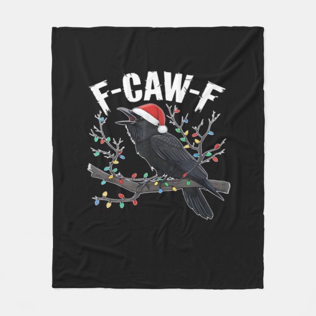 Couverture Polaire F-Caw-F Funny Trendy (Devant)