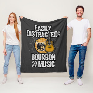 Couverture Polaire Facilement distrait par Bourbon et Music Fleece Bl