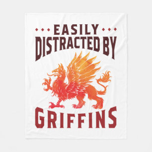 Couverture Polaire Facilement distrait par Griffins Cool Imaginaire L