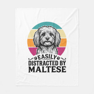 Couverture Polaire Facilement Distrait Par La Conception De Chien Vin