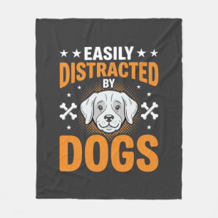Couverture Polaire Facilement Distrait Par Les Chiens