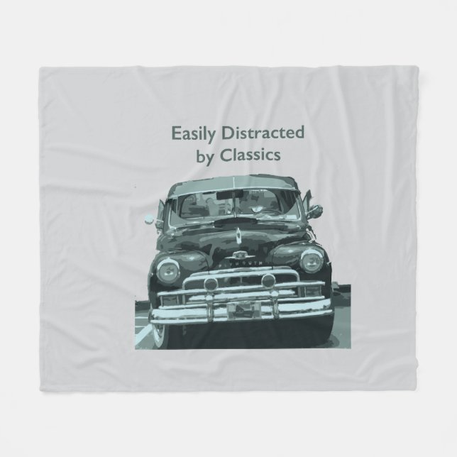 Couverture Polaire Facilement distrait par les classiques (Devant (Horizontal))