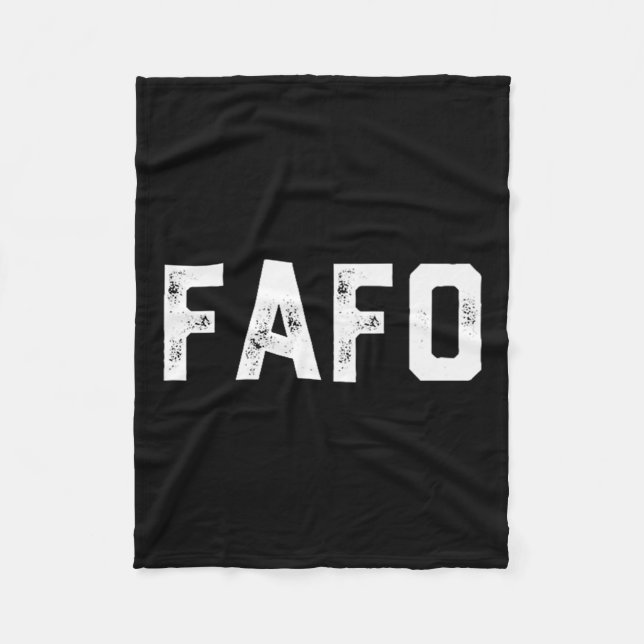 Couverture Polaire Fafo Trump Premium (Devant)