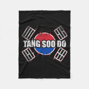 Couverture Polaire Faire des arts martiaux Silhouette Tang Soo