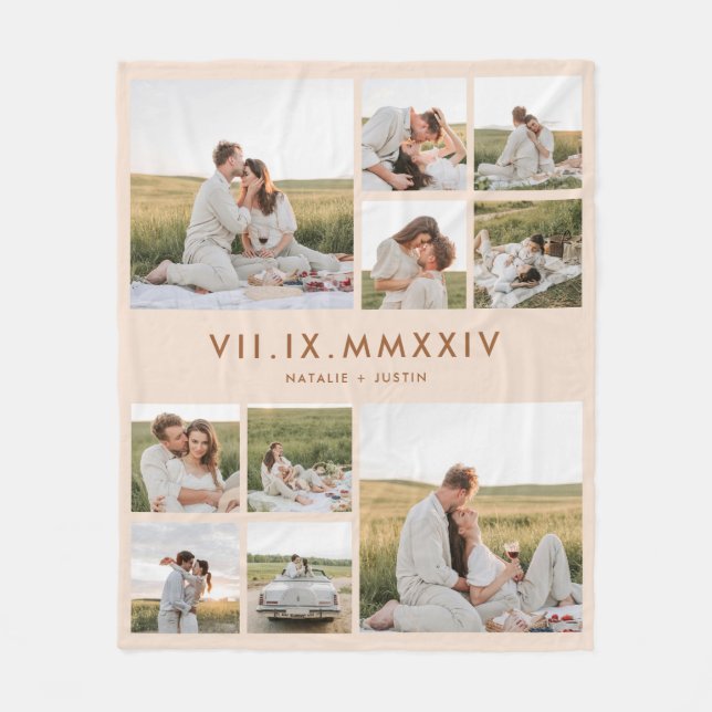 Couverture Polaire Faire-part de mariage et d'anniversaire de mariage (Devant)