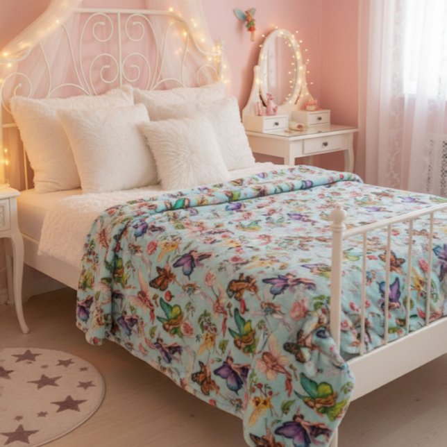 Couverture Polaire Fairies Dancing  (Créateur téléchargé)