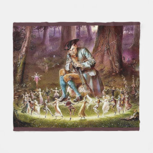 Couverture Polaire Fairy Ring Dance Célébration Cosy Fleece Blanket