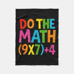 Couverture Polaire Fais Le Calcul 67 Mème 6 7 Drôle Six Sept