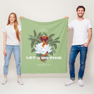 Couverture Polaire "Faisons ça" Cobra - Le Lotus Blanc