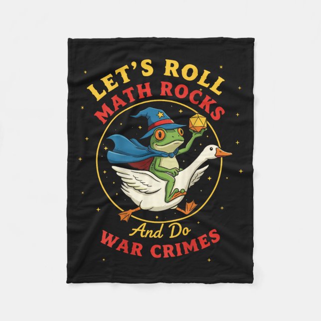 Couverture Polaire Faisons rouler des rochers de maths et commettons  (Devant)