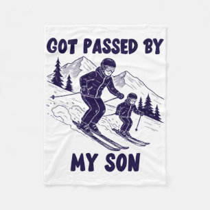 Couverture Polaire Fait du pédé par mon fils Drôle d'humour de papa d