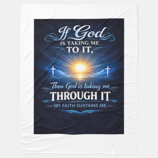 Couverture Polaire Faith Blanket (Devant)