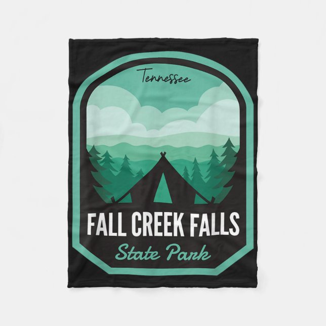 Couverture Polaire Fall Creek Falls State Park Tn Camping (Devant)