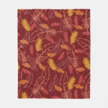 Fall Feathers Fleece