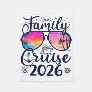 Couverture Polaire Family Cruise 2026 Summer Vacation Matching Family