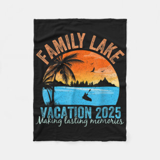 Couverture Polaire Family Lake Vacation 2025 Family Reunion Trip Squa