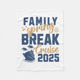 Couverture Polaire Family Spring Break Cruise 2025 Family Vacation Ma