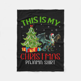 Couverture Polaire Fantastique Noël Père Noël Lumières C'Est Mon Drag