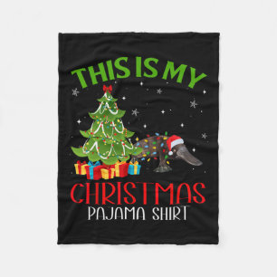 Couverture Polaire Fantastique Noël Père Noël Lumières C'Est Mon Plat