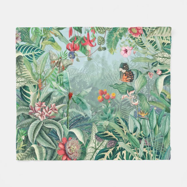 Couverture Polaire Fantastique Tropics Rainforest (Devant (Horizontal))