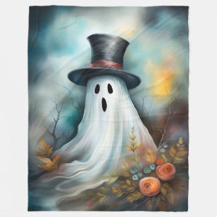 Couverture Polaire Fantôme mignon