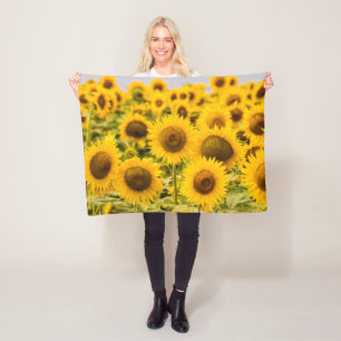 Couverture Polaire Farms A Sunflower