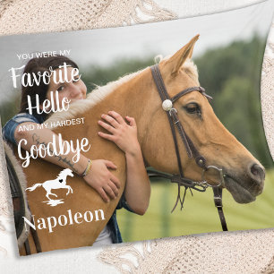 Couverture Polaire Favori Bonjour Hardest Adieu Pet Horse Memorial