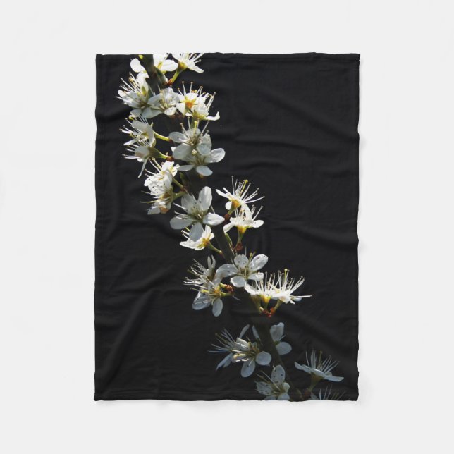Couverture Polaire fbcna Hawthorn Flowers (Devant)