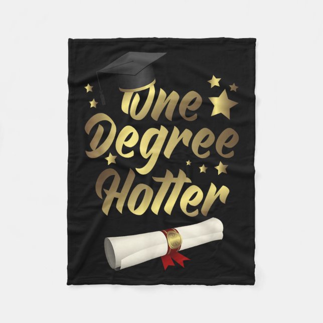 Couverture Polaire Félicitations Citations de diplômes Un diplôme Hot (Devant)