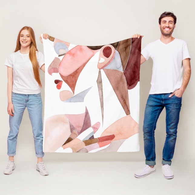 Couverture Polaire Femme d'âge d'or (En situation)