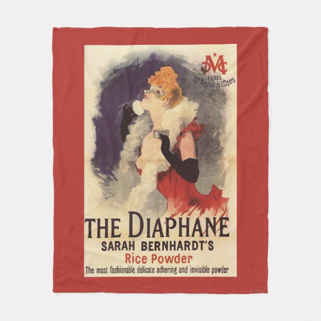 Couverture Polaire Femme de Diaphane de La saupoudrant l'affiche de (Devant)
