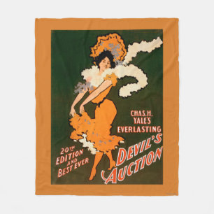 Couverture Polaire Femme de la vente aux enchères du diable dans le