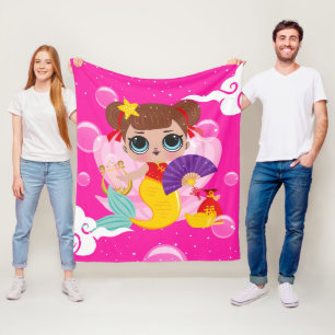 Couverture Polaire Femme de Mermaid chinoise