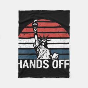 Couverture Polaire Femmes Anti Maga Résistance Statue De La Liberté M